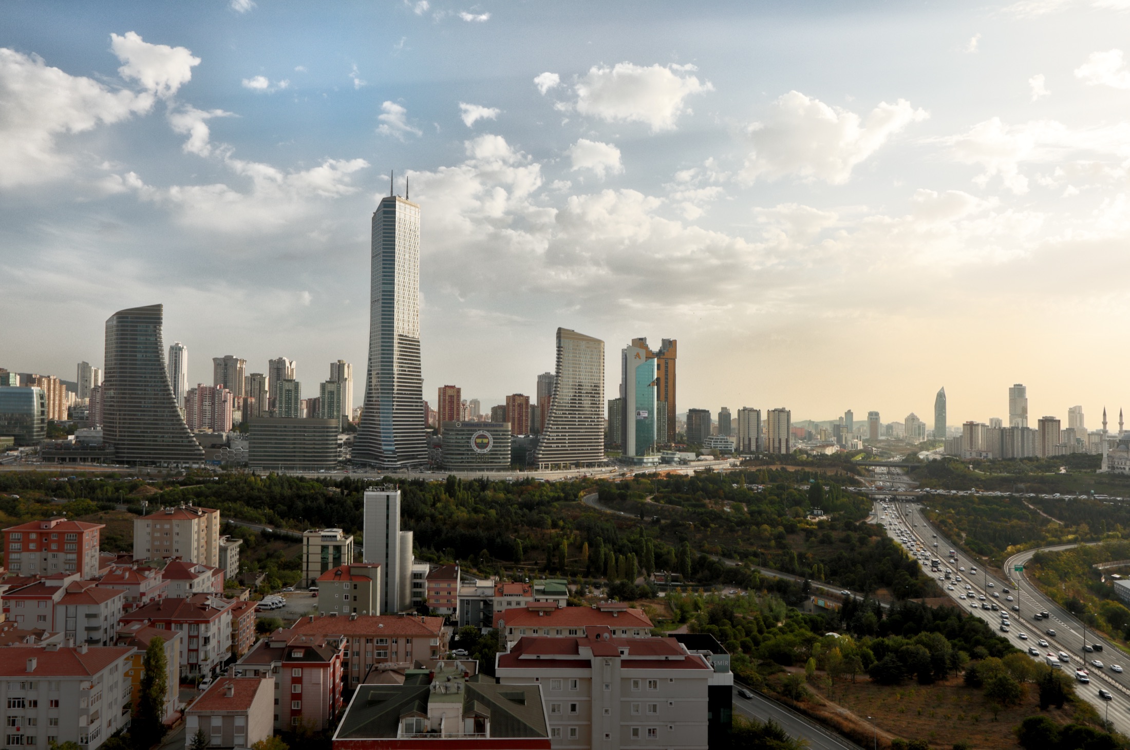 İstanbul Finans Merkezi manzarası